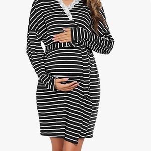 Ekouaer Women's Labor Delivery Robe